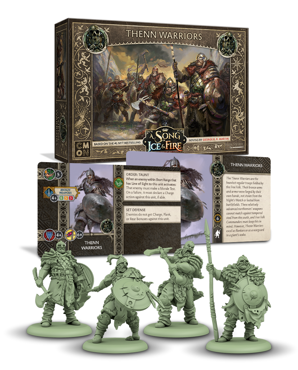 A Song of Ice and Fire : Tabletop Miniatures Game - Thenn Warriors